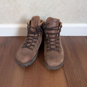 Birkenstock Women's Brown Leather Boots